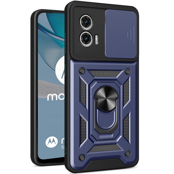 Telefontok a Motorola Moto G53 5G, CamShield Slide, kék