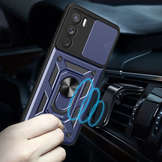 Telefontok a Realme 14X / Realme C75, CamShield Slide, kék
