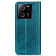 Telefontok a Xiaomi 13T / 13T Pro, Wallet Litchi Leather, zöld