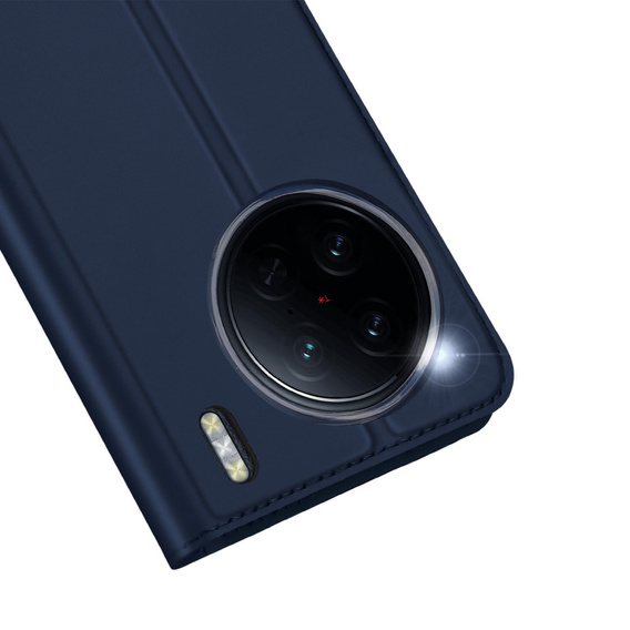 Dux Ducis Telefontok a Vivo X90 Pro, Skinpro, sötétkék