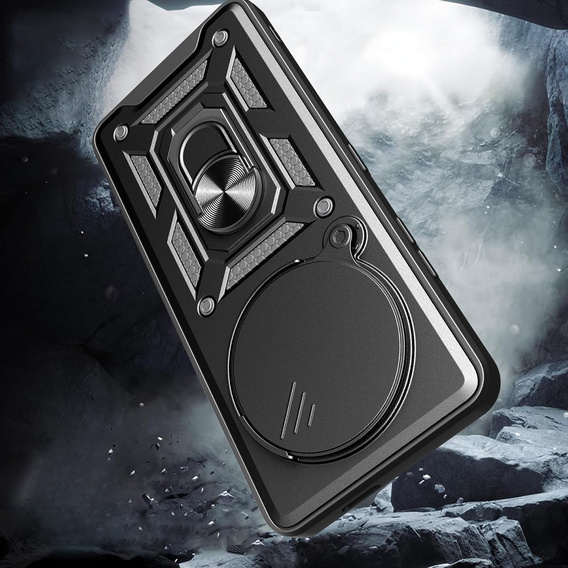 Telefontok a Honor Magic 7 Lite, CamShield Slide, fekete
