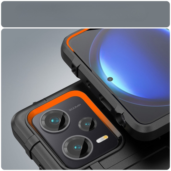 Telefontok a Xiaomi Redmi Note 12 Pro+ 5G, Rugged Shield, fekete