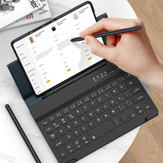 Tok + billentyűzet Samsung Galaxy Z Fold4 5G, zöld