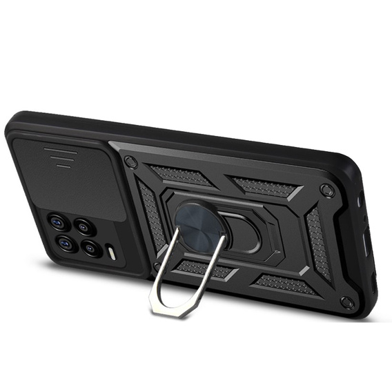 Telefontok a Realme 8 / 8 Pro, CamShield Slide, fekete