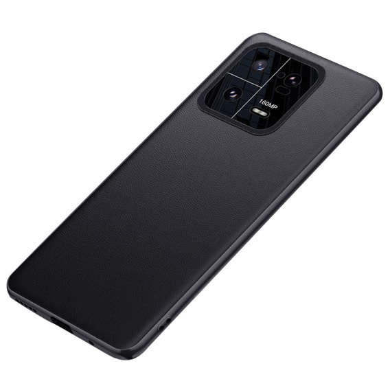 Bőr tok Xiaomi 13 Pro, leather hybrid, fekete