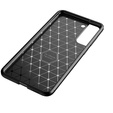 Telefontok a Samsung Galaxy S21 FE, Carbon Gel, fekete