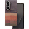 Tok Samsung Galaxy Z Fold6 5G - mágneses aramidszálas tok, narancssárga