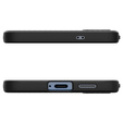 A Spigen tok Samsung Galaxy S25+ Plus, Liquid Air, fekete + 9H edzett üveghez