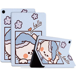 Pattintható tok Samsung Galaxy Tab A9+, blue cat