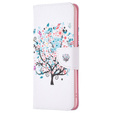 Flip tok Xiaomi 13T / 13T Pro / Redmi K60 Ultra, Wallet, colorful tree, fehér