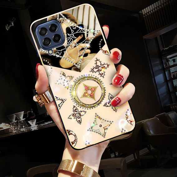 Fashion Telefontok a Samsung Galaxy M53 5G, rózsaszín