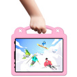 Gyermek tok iPad Air 10.9" 2022/2020 (5/4 gen.) / Pro 11" 2022/2021/2020 (4/3/2 gen.), Cute Patterns, állvánnyal, rózsaszín