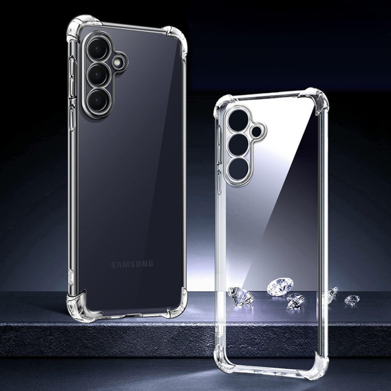 Telefontok a Samsung Galaxy M55 5G, Dropproof, átlátszó