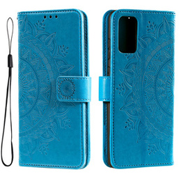 Pattintható tok a Samsung Galaxy A53 5G, Mandala, kék
