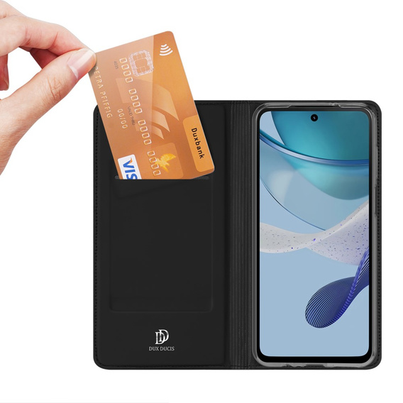 Dux Ducis Telefontok a Motorola Moto G53, Skinpro, fekete