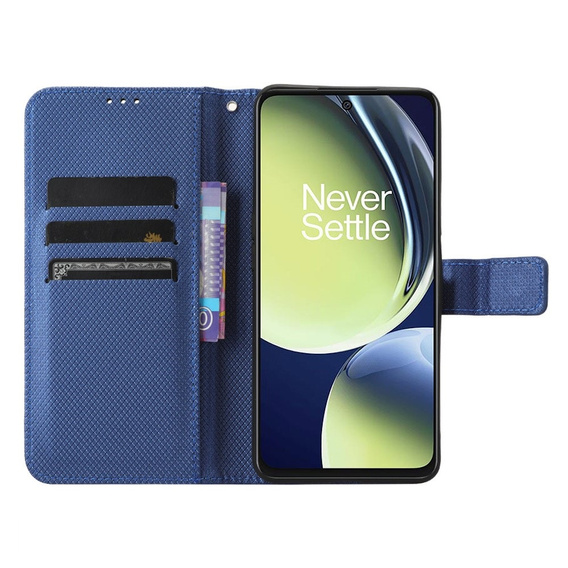 Pattintható tok a OnePlus Nord CE 3 Lite 5G, Wallet Smart Magnet, kék