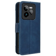 Pattintható tok a Realme GT 7 Pro, Card Slot, sötétkék