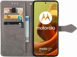 Pattintható tok a Motorola Moto G85, Mandala, szürke