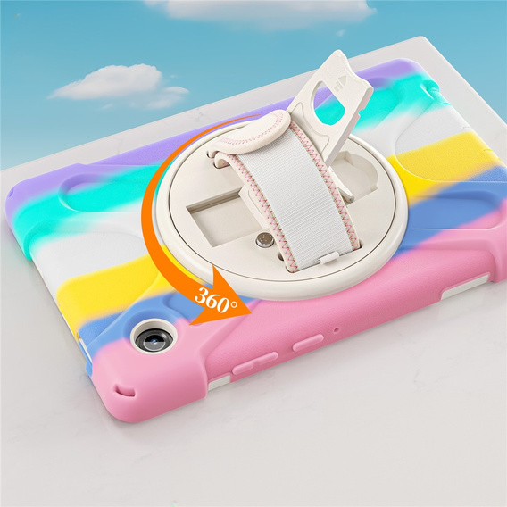 Páncélozott tok állvánnyal és vállpánttal Samsung Galaxy Tab A11 készülékhez