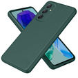 Telefontok a Samsung Galaxy M55 5G, Silicone Lite, sötétzöld