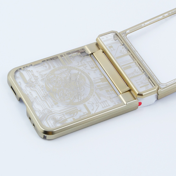 Tok Samsung Galaxy Z Flip 5 5G, Mechanical Legend, arany