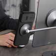 Tok iPhone 15 Pro, páncélozott Nillkin, CamShield Pro, fekete