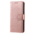 Pattintható tok a Oppo A17, Mandala, rózsaszín rose gold