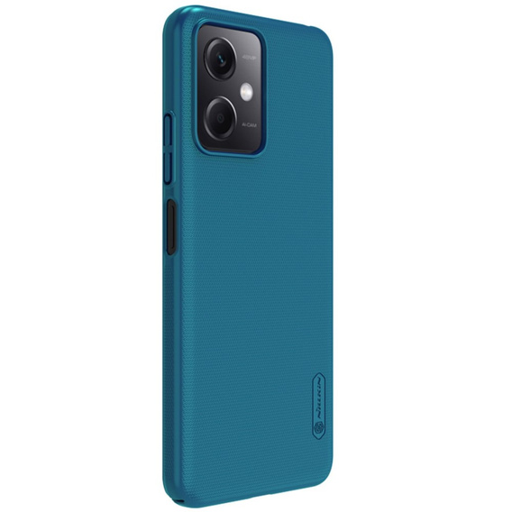 NILLKIN tok Xiaomi Redmi Note 12 5G / POCO X5 5G, Super Frosted Shield Case, kék