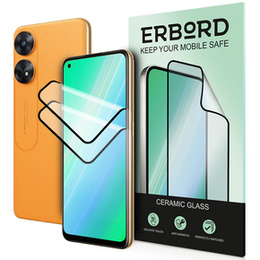 2x kerámia ERBORD hibrid üveg a Oppo Reno8 T 4G