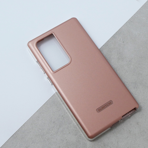 Telefontok a Samsung Galaxy S23 Ultra, Suritch Full Body, rózsaszín rose gold