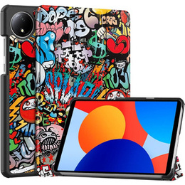 Tok Xiaomi Redmi Pad SE 8.7, Smartcase, graffiti