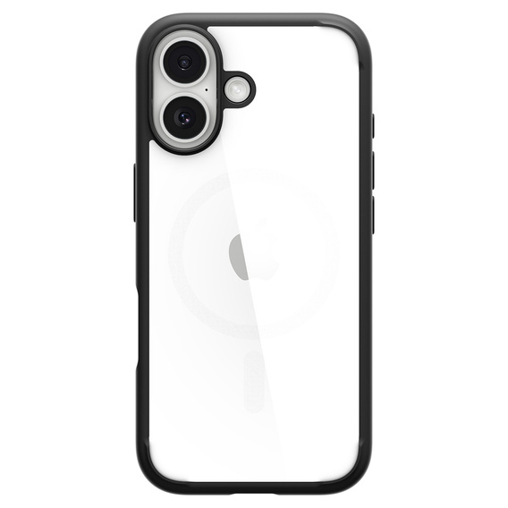 Spigen Ultra hibrid tok iPhone 17 készülékhez, matt fekete