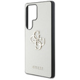 GUESS Telefontok a Samsung Galaxy S25 Ultra, 4G Big Metal Logo, bézs színű