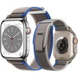 Nylon szíj az Apple Watch 1/2/3/4/4/5/6/7/8/9/10/SE/Ultra/Ultra 2 42/44/45/49MM órához