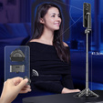 Selfie Stick Alumínium állvány funkcióval és Bluetooth távirányítóval, okostelefonokhoz