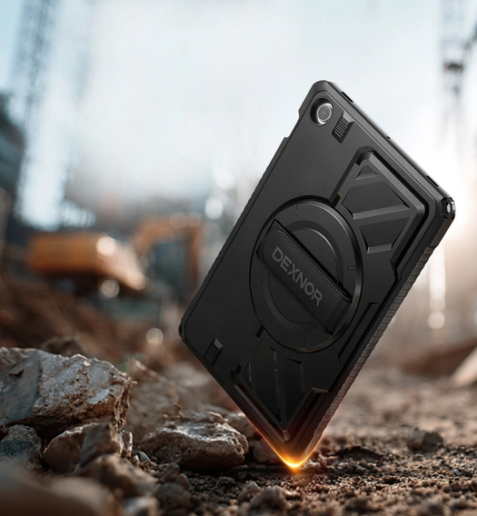 Dexnor 360° tok pánttal és tolltartóval Samsung Galaxy Tab A9+ készülékhez