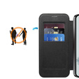 Pattintható tok a Google Pixel 9A, RFID Wallet MagSafe CamShield, fekete