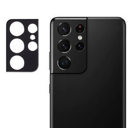 Fém kamerafedél Samsung Galaxy S21 Ultra készülékhez, kék