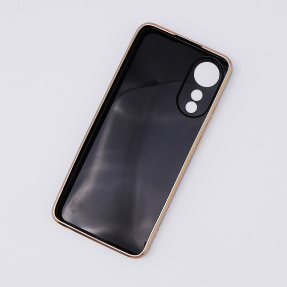 Tojás Oppo A78 4G, Glamour CamShield, fekete