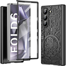 Tok Samsung Galaxy Z Fold6 5G, Mechanical Legend, fekete