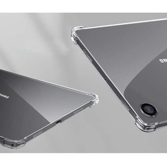 Tok Samsung Galaxy Tab A8 10.5 SM-X200 SM-X205 készülékhez, szilikon, kék