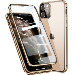 Tok iPhone 11 Pro, Magnetic Dual Glass, arany