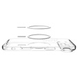 Spigen Ultra Hybrid MagSafe tok iPhone Air készülékhez, fagyos fehér