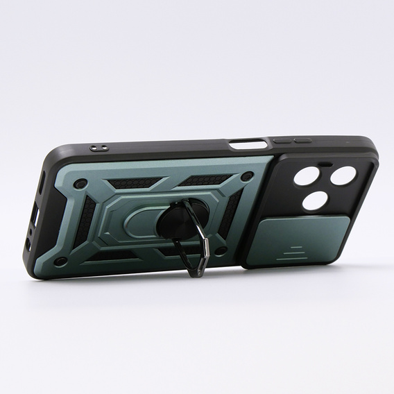 Telefontok a Realme C51, CamShield Slide, zöld