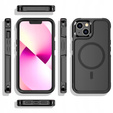 Telefontok a iPhone 14, MagForce MagSafe, fekete