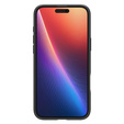 Spigen tok iPhone 16 Plus készülékhez, Thin Fit Mag, szürke + 9H edzett üveg
