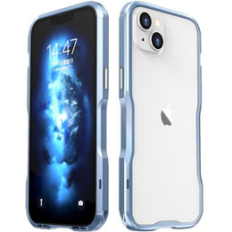Teletok LUPHIE iPhone 14-hoz, Armor Bumper, kék