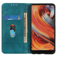 Telefontok a Samsung Galaxy A56, Wallet Litchi Leather, zöld