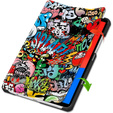 Tok Xiaomi Redmi Pad SE 8.7, Smartcase, graffiti