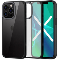 Telefontok a iPhone 13 Pro, ERBORD Hybrid Case, fekete